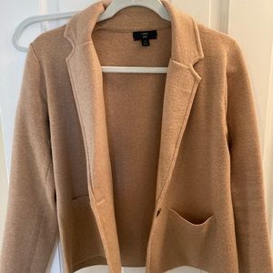 J. Crew cropped sweater blazer